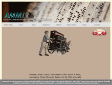 Tablet Screenshot of ammi-italia.com